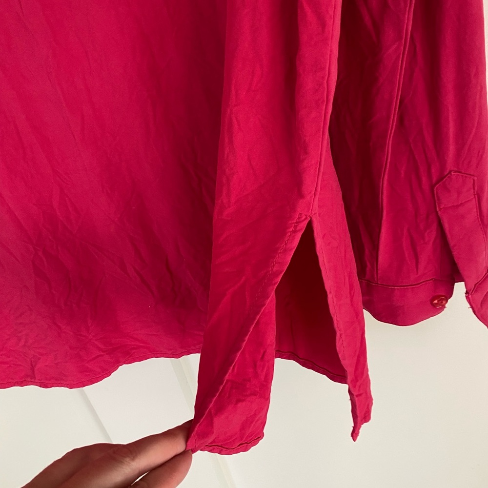 Dear John Small Button Front Blouse - Picture 5 of 5